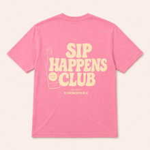 Lade das Bild in den Galerie-Viewer, T-Shirt Unisex "SIP HAPPENS CLUB"
